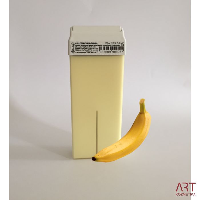 Roll on vosek za depilacijo - patron - BANANA | veliki aplikator 100ml