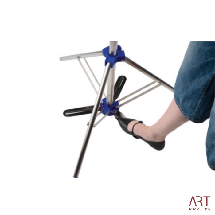 Samostoječe stojalo za lutke - črn