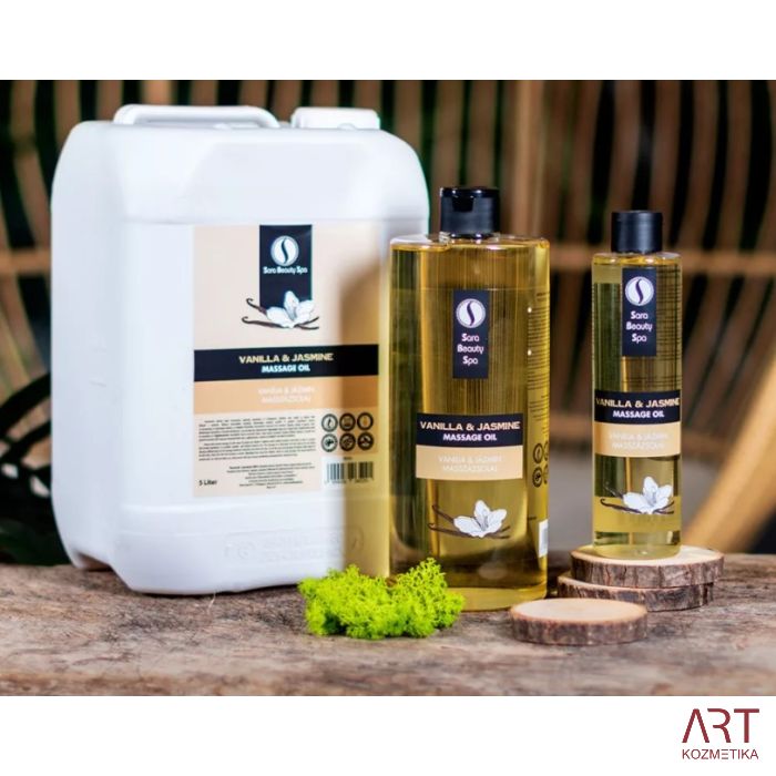 SBS | Arganovo masažno olje z vanilijo in jasminom 1000ml