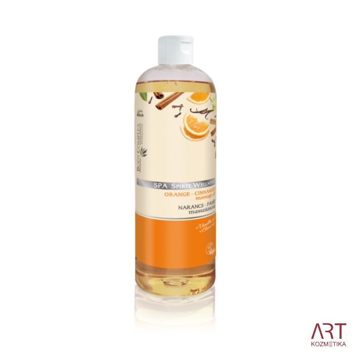 Spa Spirit wellness masažno olje - pomaranča in cimet 1000 ml