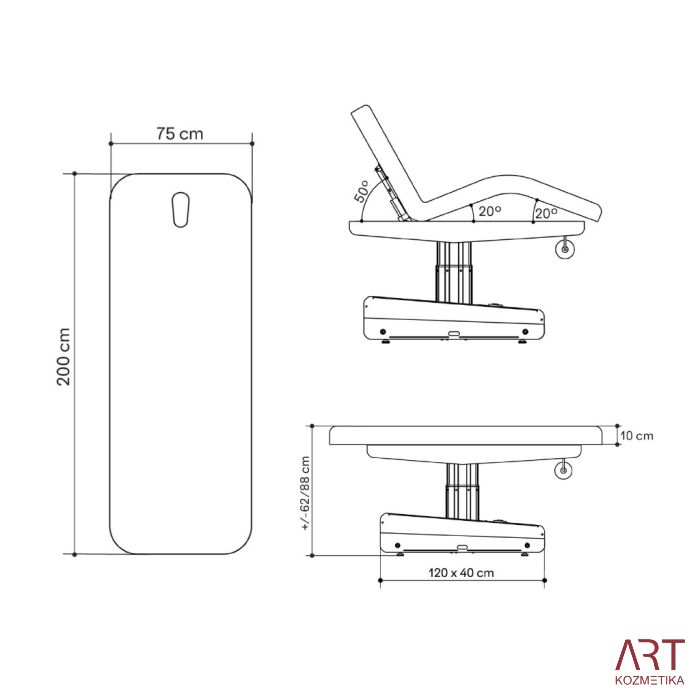 SPA miza Swop S3 starter