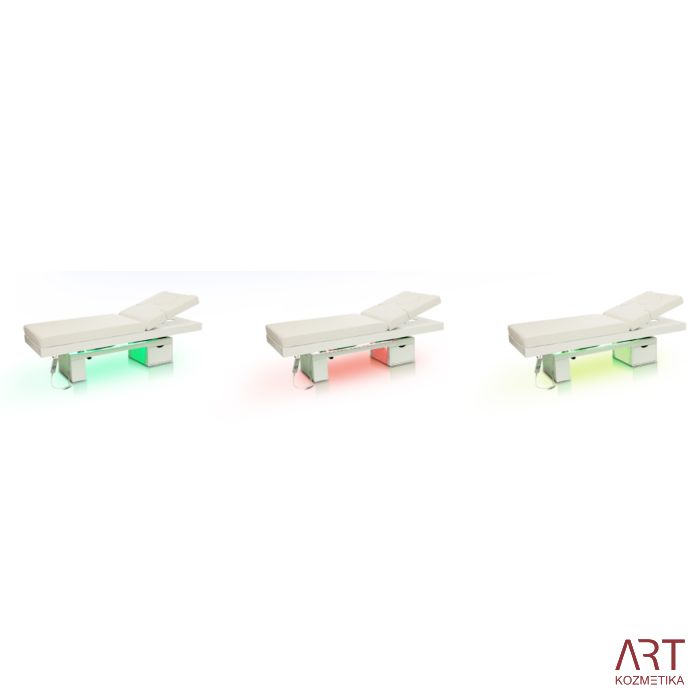 SPA miza CON-FORT z LED osvetlitvijo | 2x motor | wenge