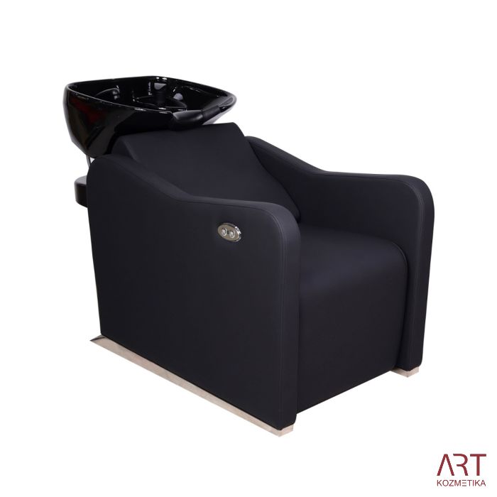 Frizerski umivalnik Belcanto - črn
