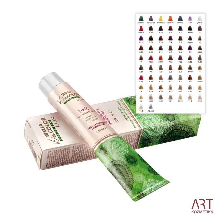 Vita Color Lux profesionalna barva za lase z nizko vsebnostjo amonijaka 100ml