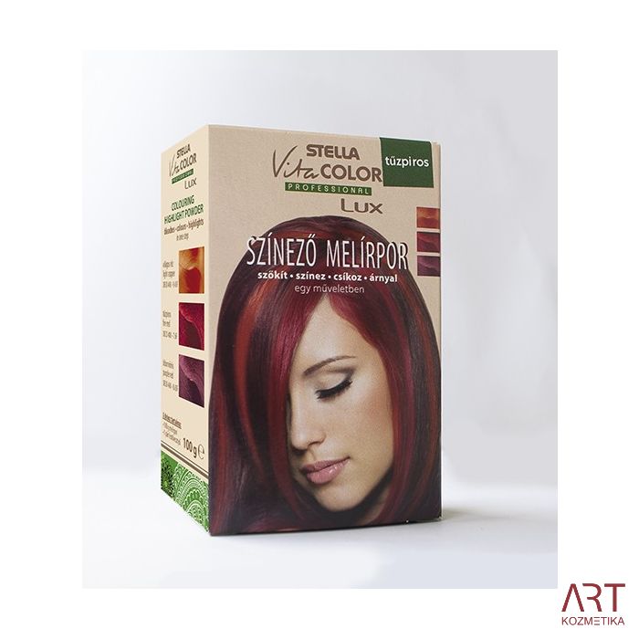 VitaColor barva za pramena - vijolično rdeča 100gr | EAN: 5997006701879
