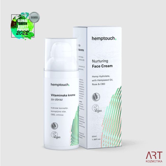 Vitaminska krema za obraz | Hemptouch | 50ml