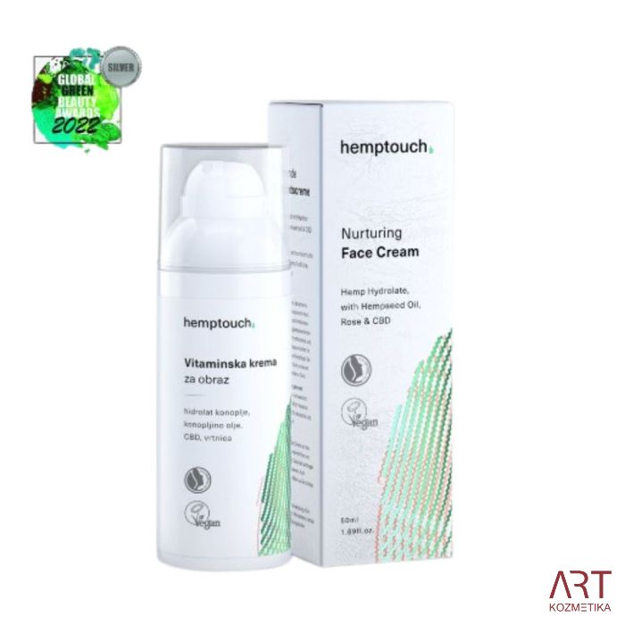 Vitaminska krema za obraz | Hemptouch | 50ml