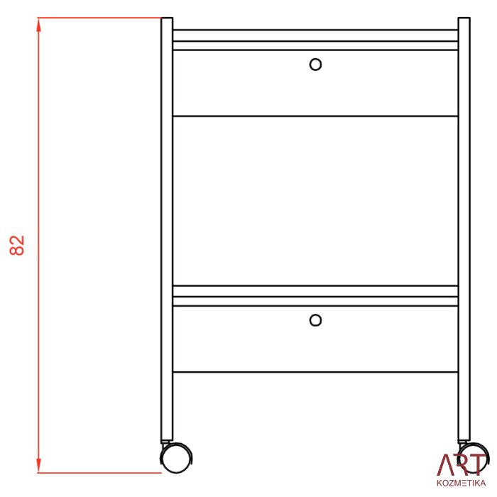 Voziček za odlaganje  Fox-1019 | Easy+ |