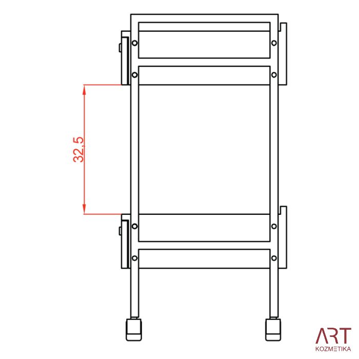Voziček za odlaganje  Fox-1019 | Easy+ |