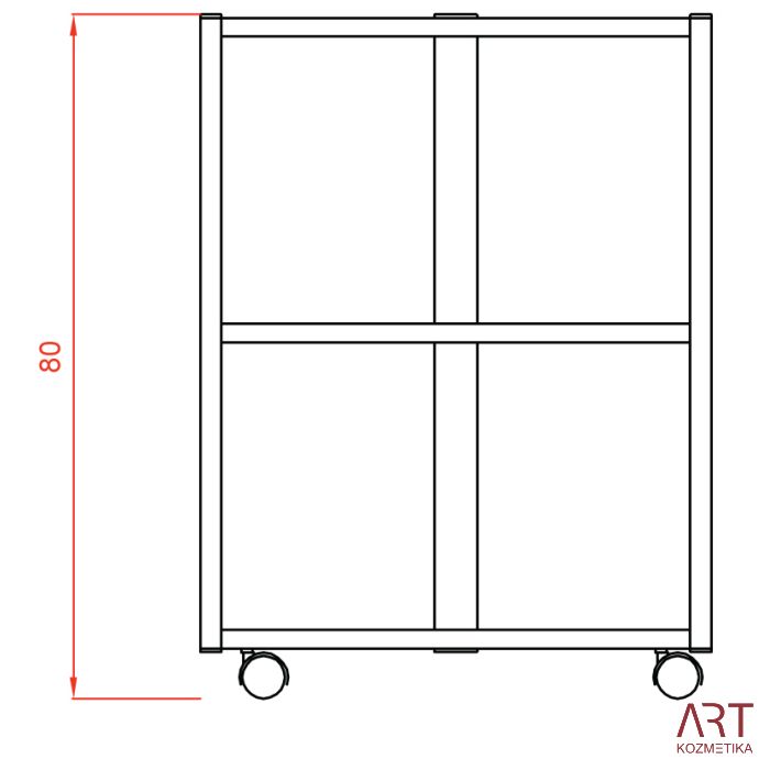 Voziček za odlaganje Fox-1040 | Facile |