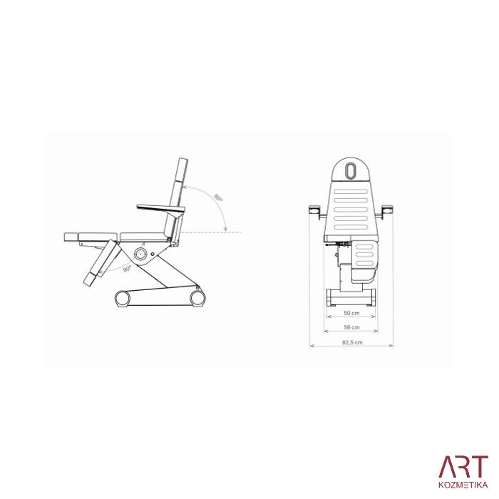 Električni pedikerski stol B'LIGHT 503 | 3 x motor