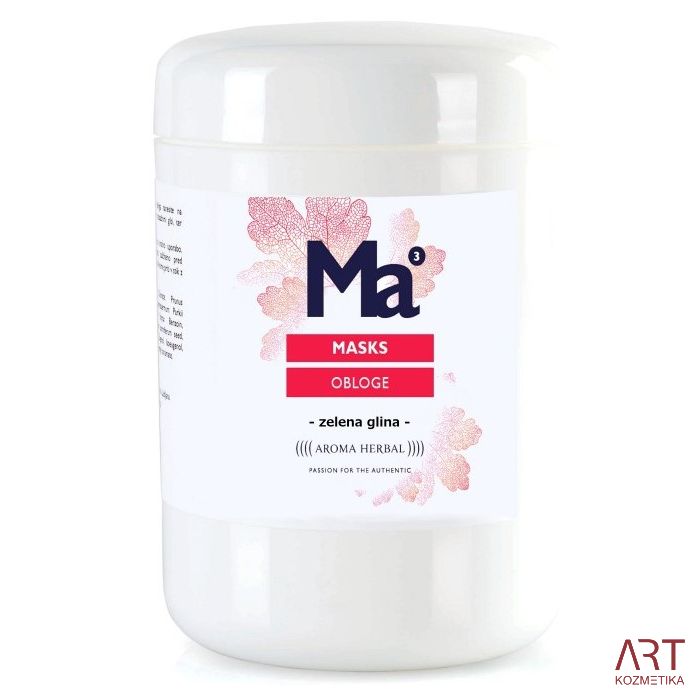 Maska za telo Zelena glina | Aroma Herbal 1kg