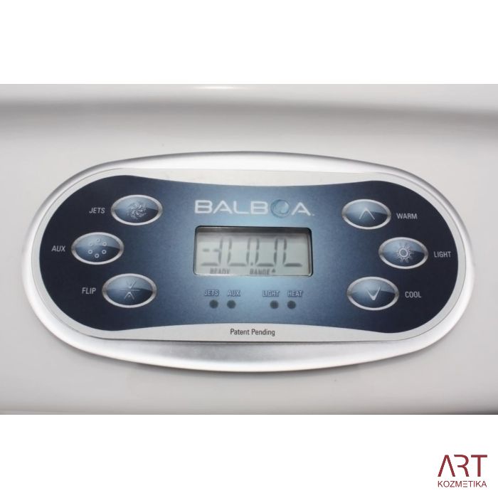 Zunanji SPA masažni bazen ART - King rjav