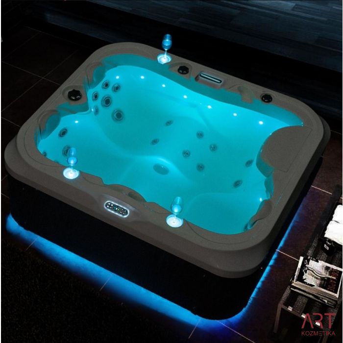 Zunanji SPA masažni bazen ART - Valerie