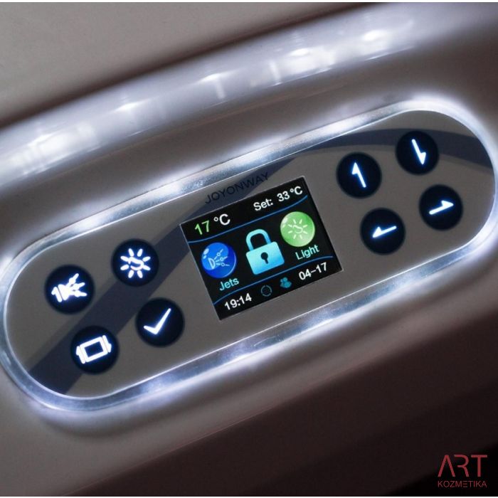 Zunanji SPA masažni bazen ART - Valerie