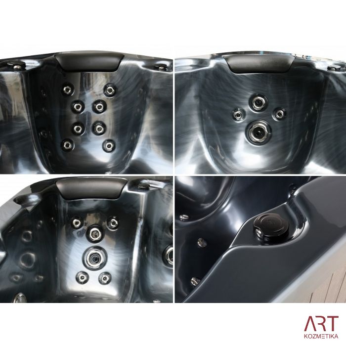 Zunanji SPA masažni bazen ART - Zurich