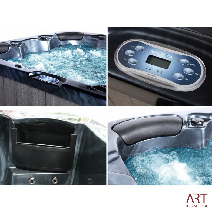 Zunanji SPA masažni bazen ART - Zurich