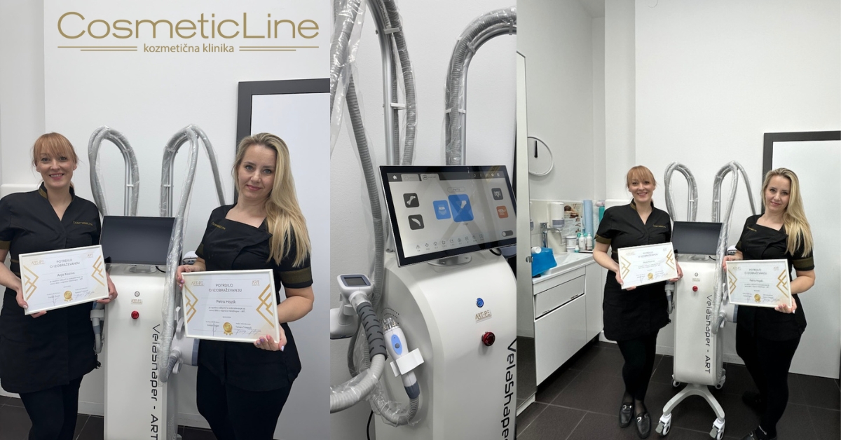 Petra Hojak - Cosmetic line se lahko pohvali z novo napravo VelaShaper - ART