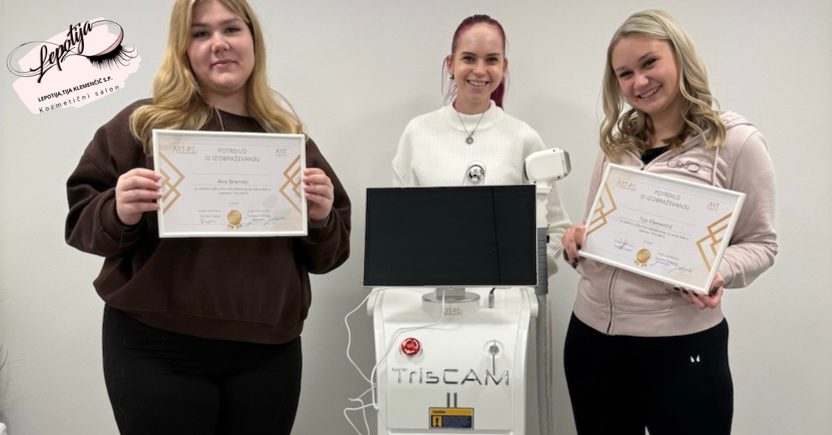Lepotija, Tija Klemenčič in diodni laser TrisCAM II