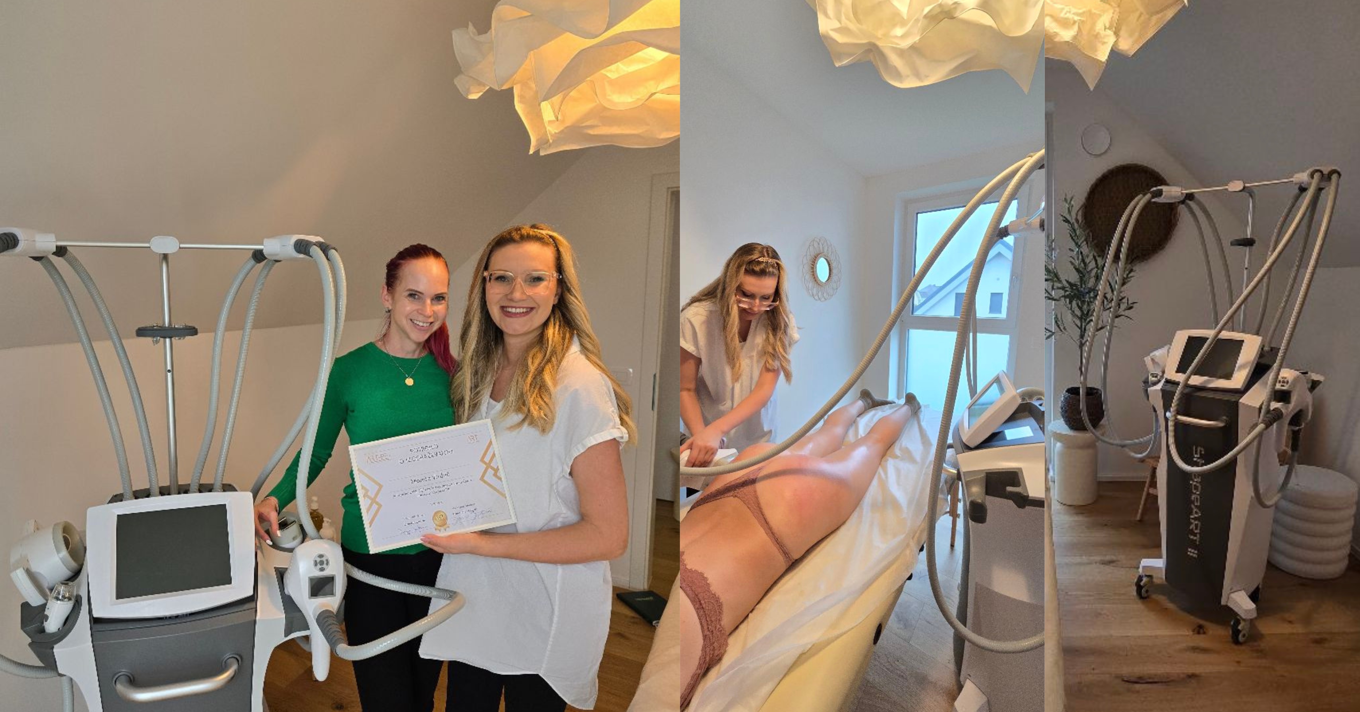 Maruša Vrabič z novo napravo - ShapeART II