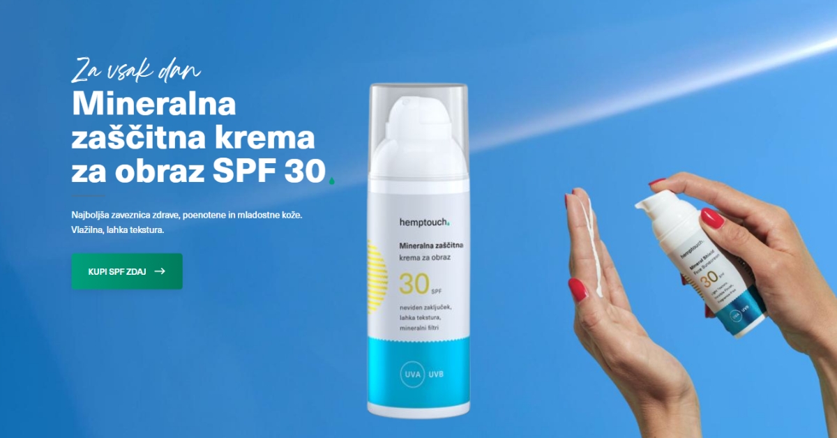 Spoznajte novo generacijo nevidne mineralne zaščite pred soncem