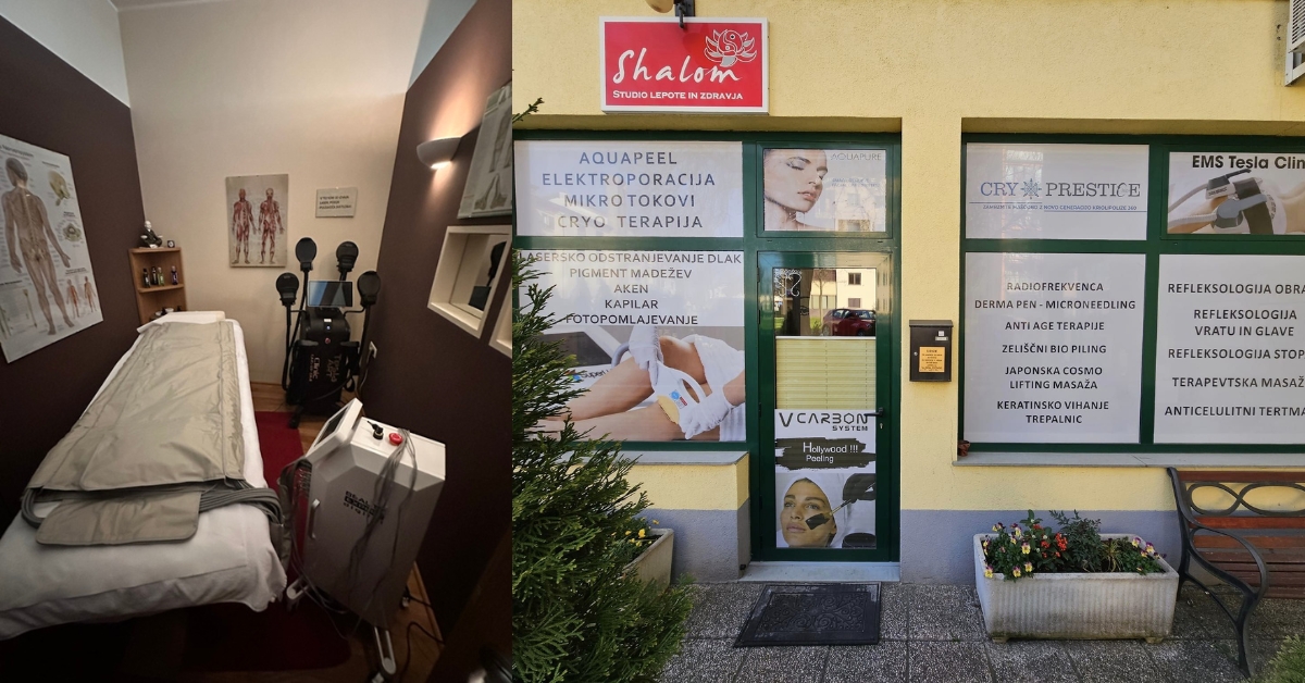 Shalom Divača, studio lepote in zdravja bogatejši za novo kozmetično napravo