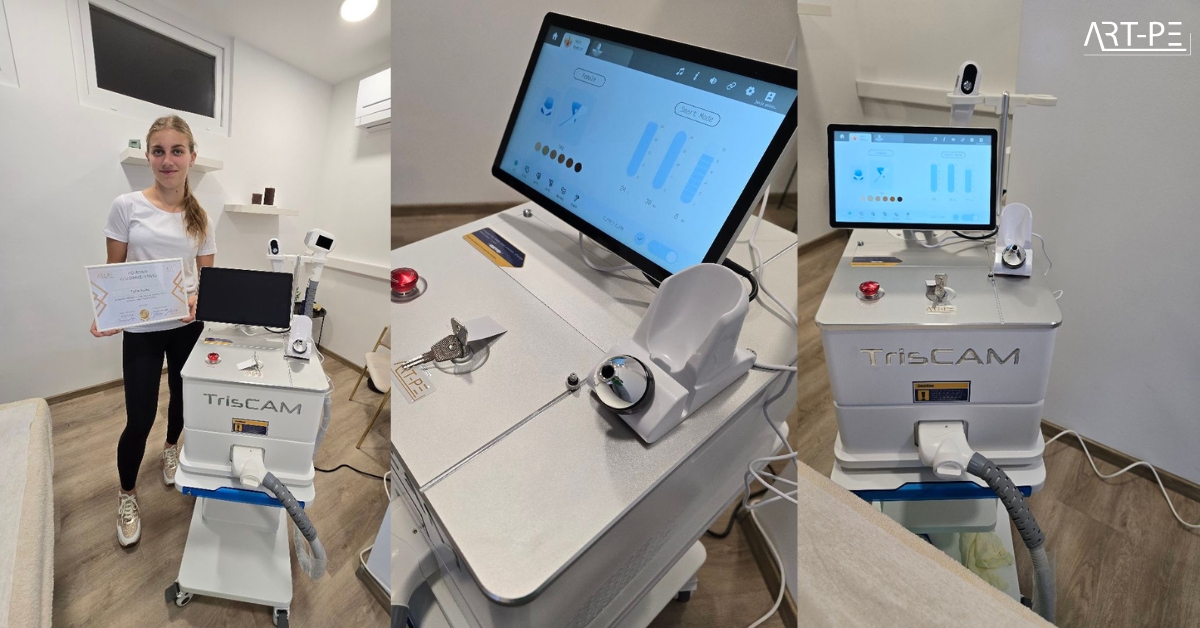 Taša Rojko iz Ptuja se lahko pohvali z diodnim laserjem TrisCAM