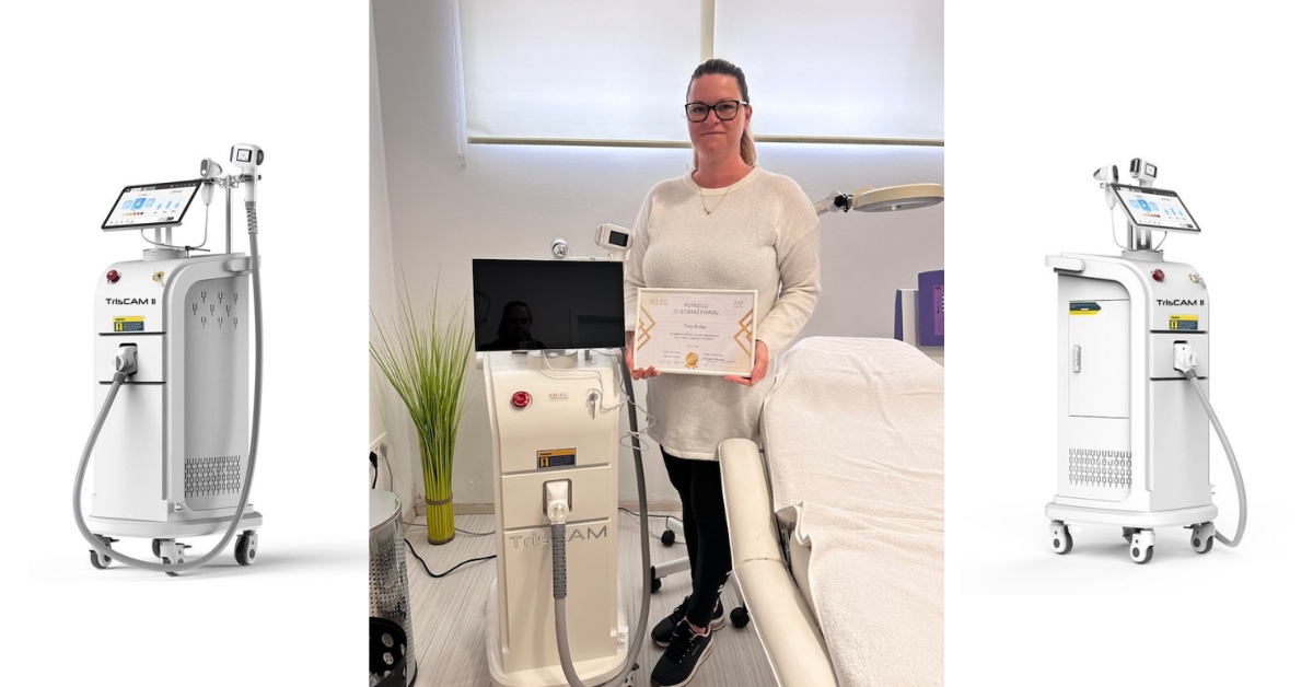 Salon Isis, dejavnosti za nego telesa, Tina Kolar s.p. - Cybo z novo napravo TrisCAM II