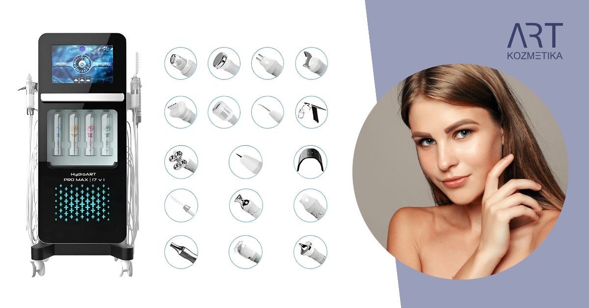Brezplačni webinar: Globinska nega in pomlajevanje kože z eno napravo – Hydroart Pro Max 17v1