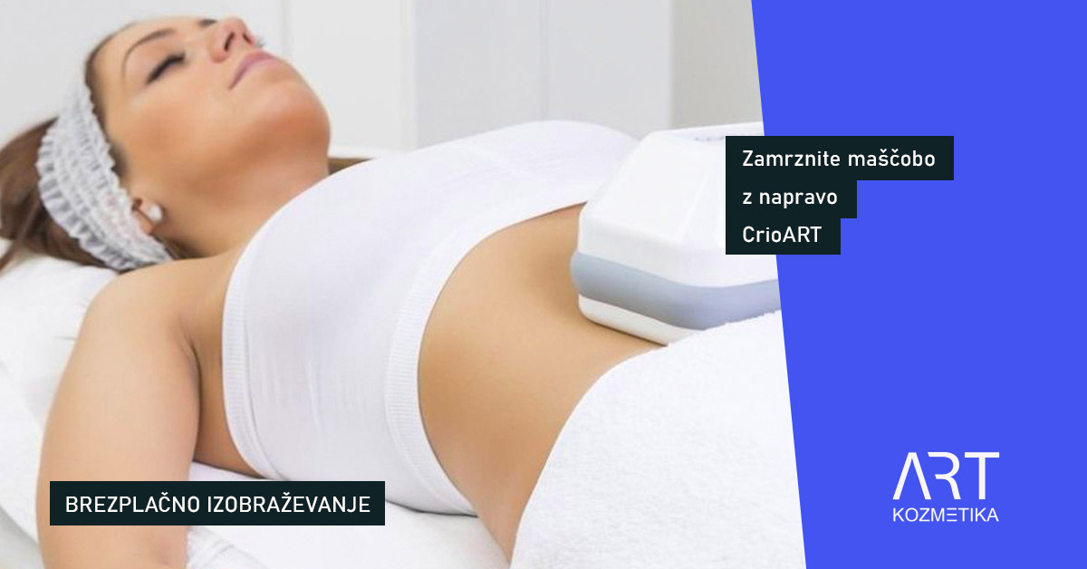 Brezplačno izobraževanje: Zamrznite maščobo z napravo CrioART