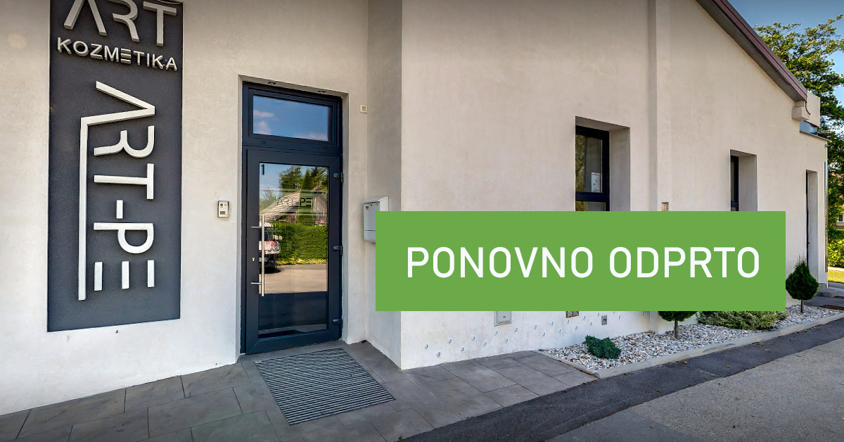 Razstavno-prodajni salon ART-PE ponovno odprt