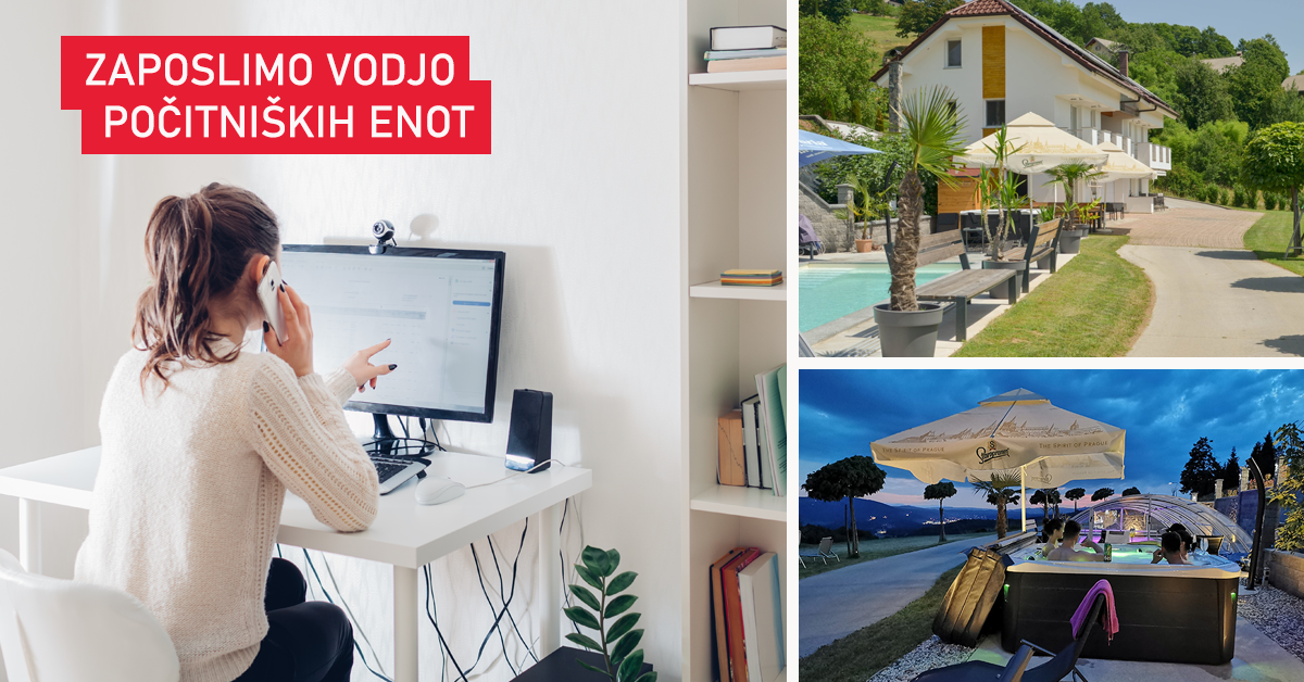 Zaposlimo Vodjo počitniških enot