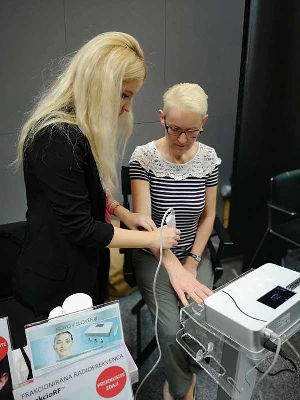 Preizkus naprave FrakcioRF Preizkus naprave FrakcioRF