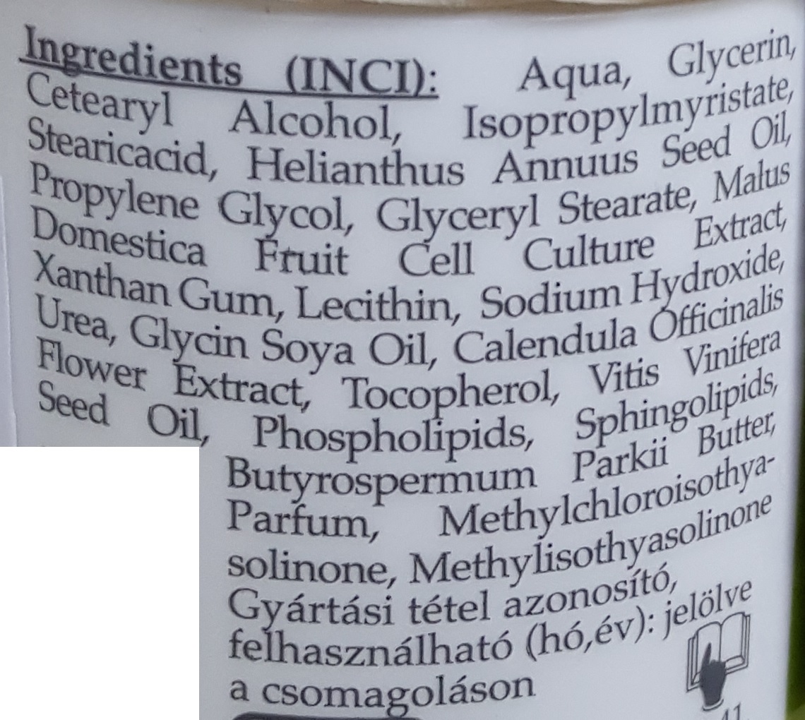 Mesovital youth active pomlajevalna krema z jabolki za vse tipe kože  INCI