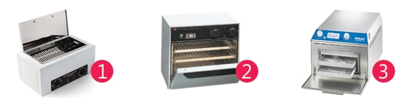 Sterilizator na suh, vroč zrak Sterilizator