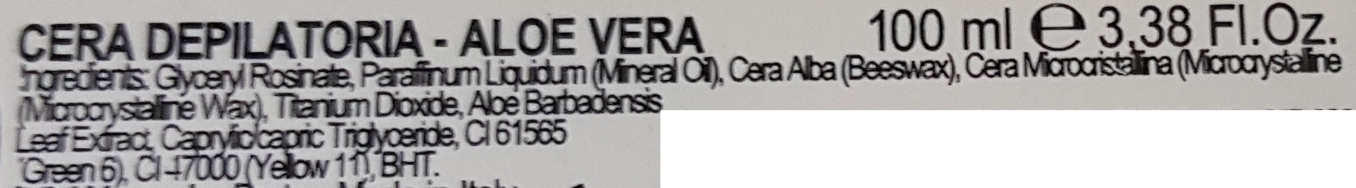 cera depilatoria aloe vera cera depilatoria aloe vera