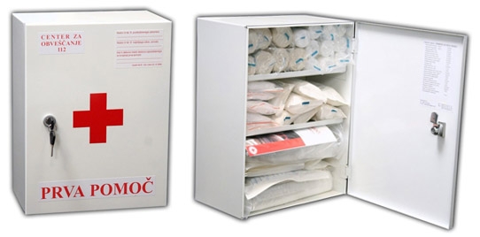 Prva pomoč - omarica Prva pomoč - omarica
