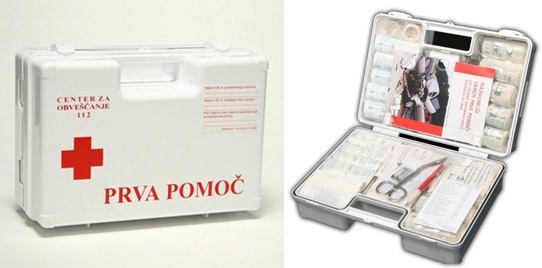 Prenosni komplet Prva pomoč Prenosni komplet Prva pomoč
