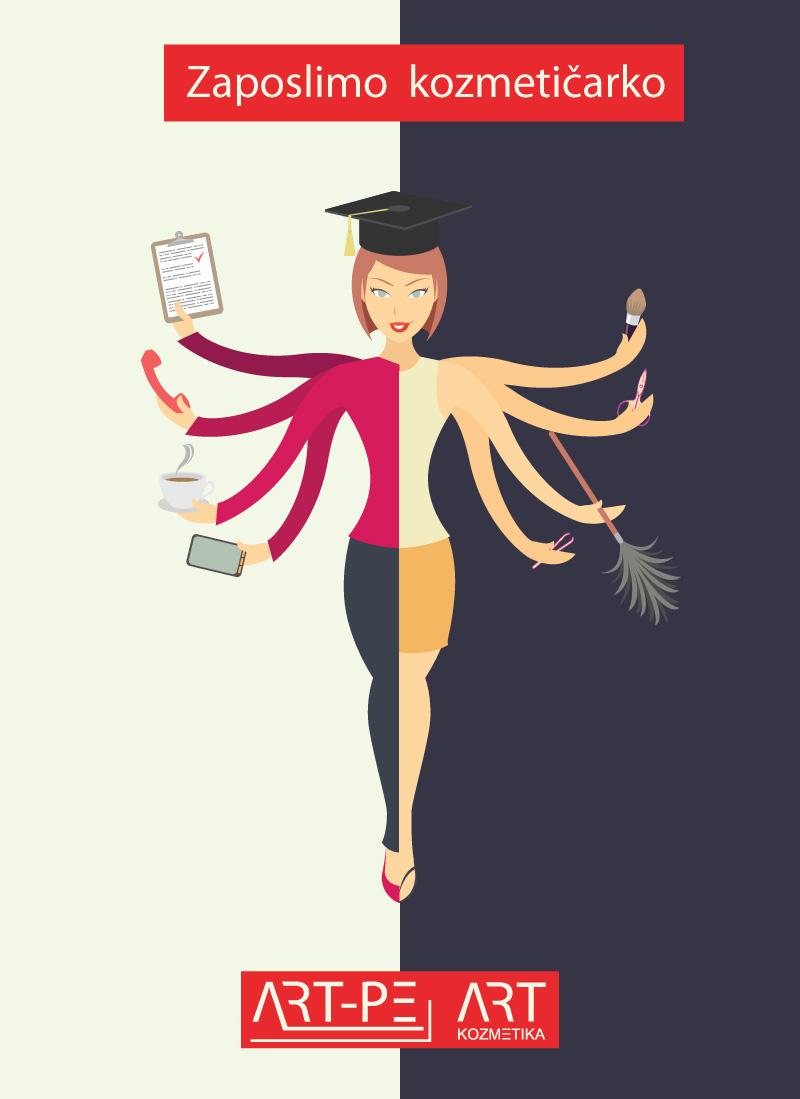 zaposlimo kozmetičarko zaposlimo kozmetičarko